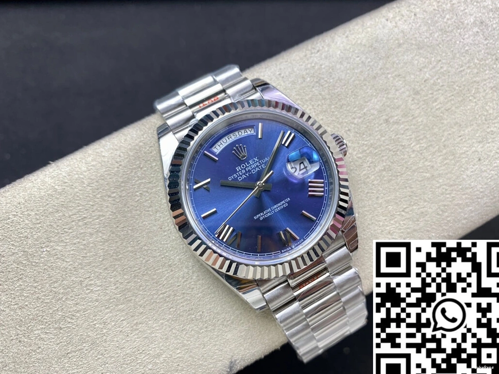 Day M228236-0007 Factory Blue Dial Date EW Rolex 0225